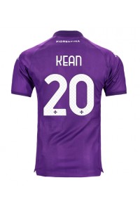 Fiorentina Moise Kean #20 Voetbaltruitje Thuis tenue 2024-25 Korte Mouw